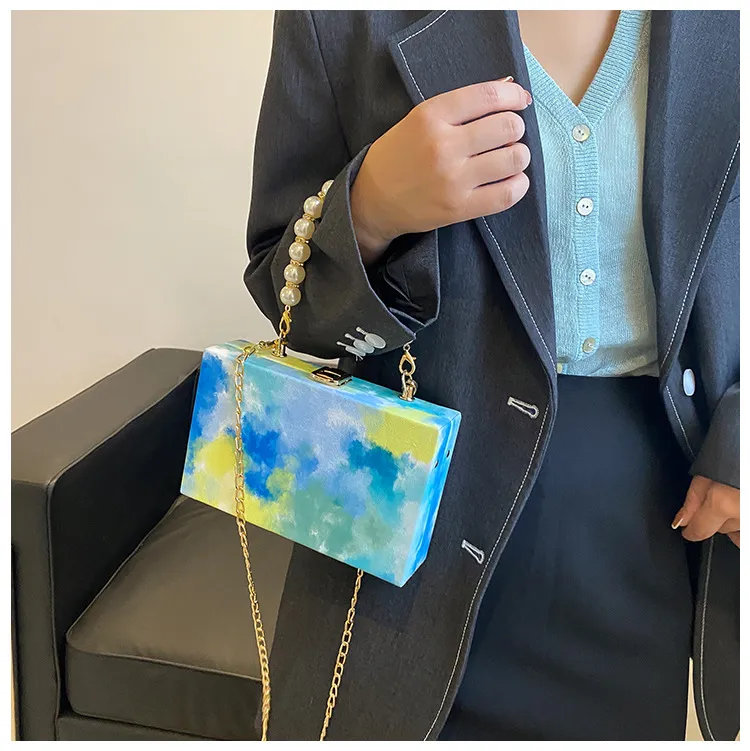 Gradient Color Simple One Shoulder Diagonal Shoulder Bag【Buy Two Free Shipping】